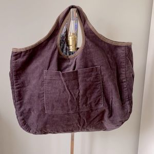 Petit Bateau corduroy bag